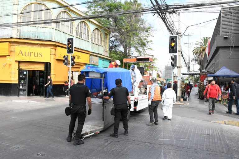 Decomisan carros centro copiapo